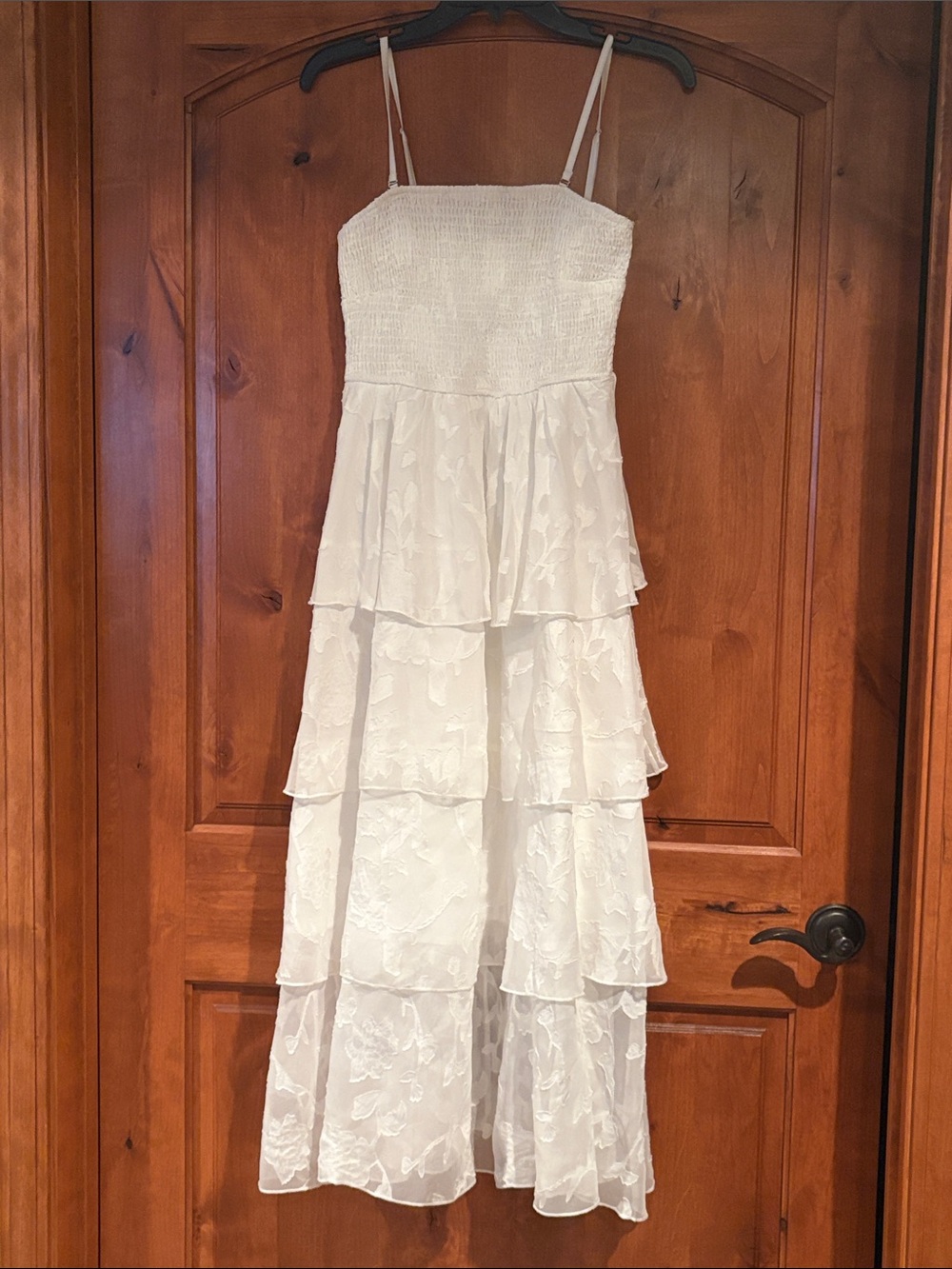 White Floral dress